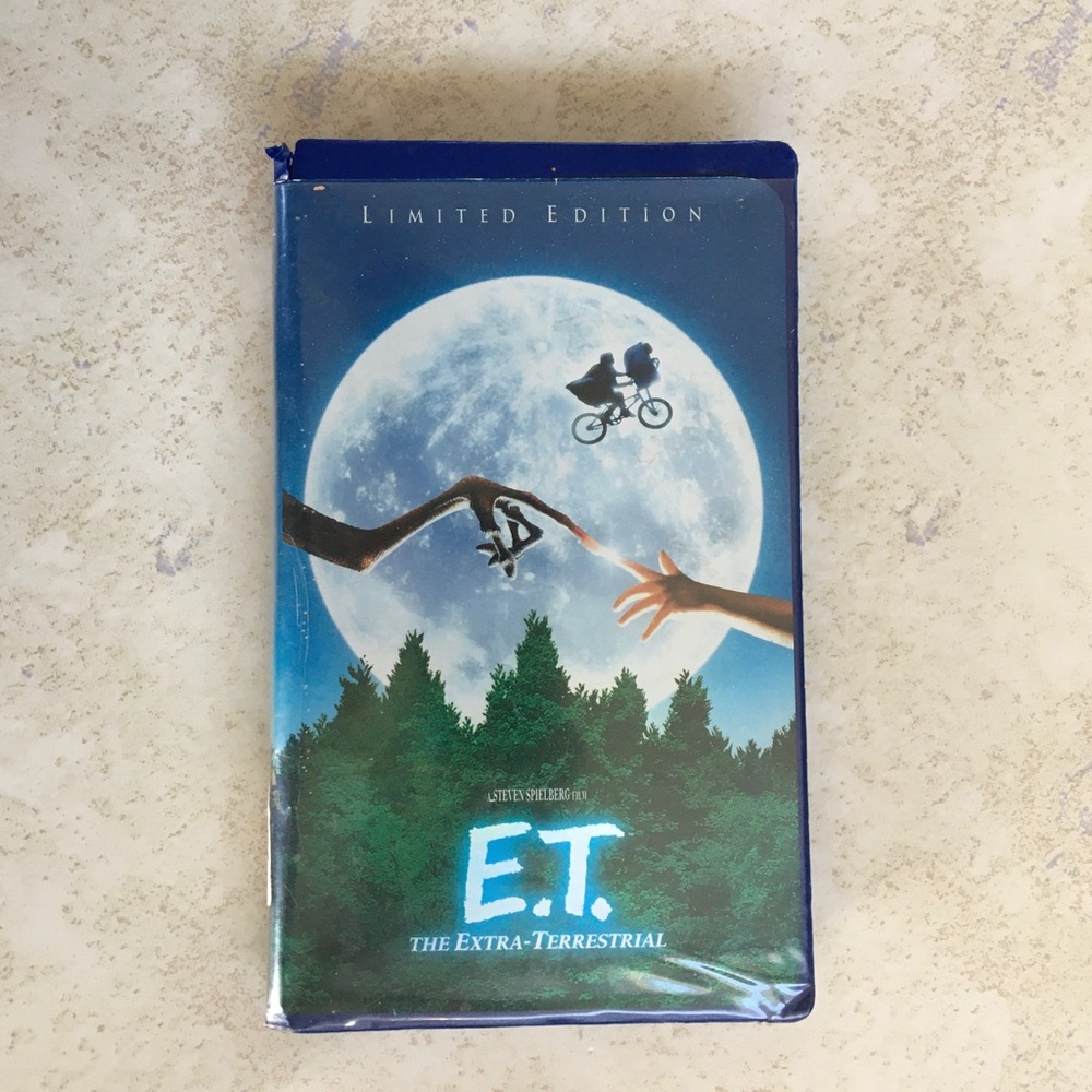 COPY - COPY - 3/$20 E.T. VHS Tape